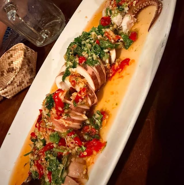 Squid Lime Garlic.