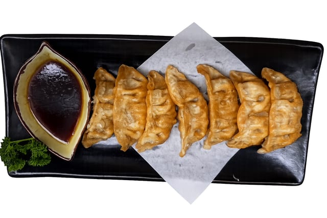Pork Gyoza.