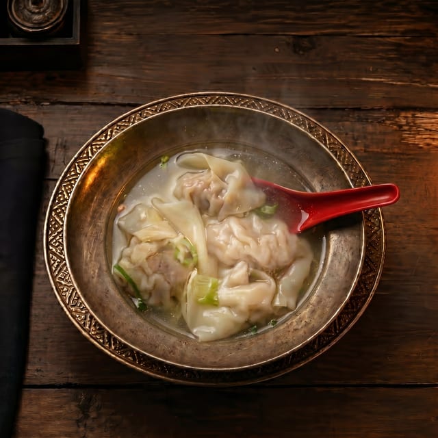 Chicken Wonton Soup.