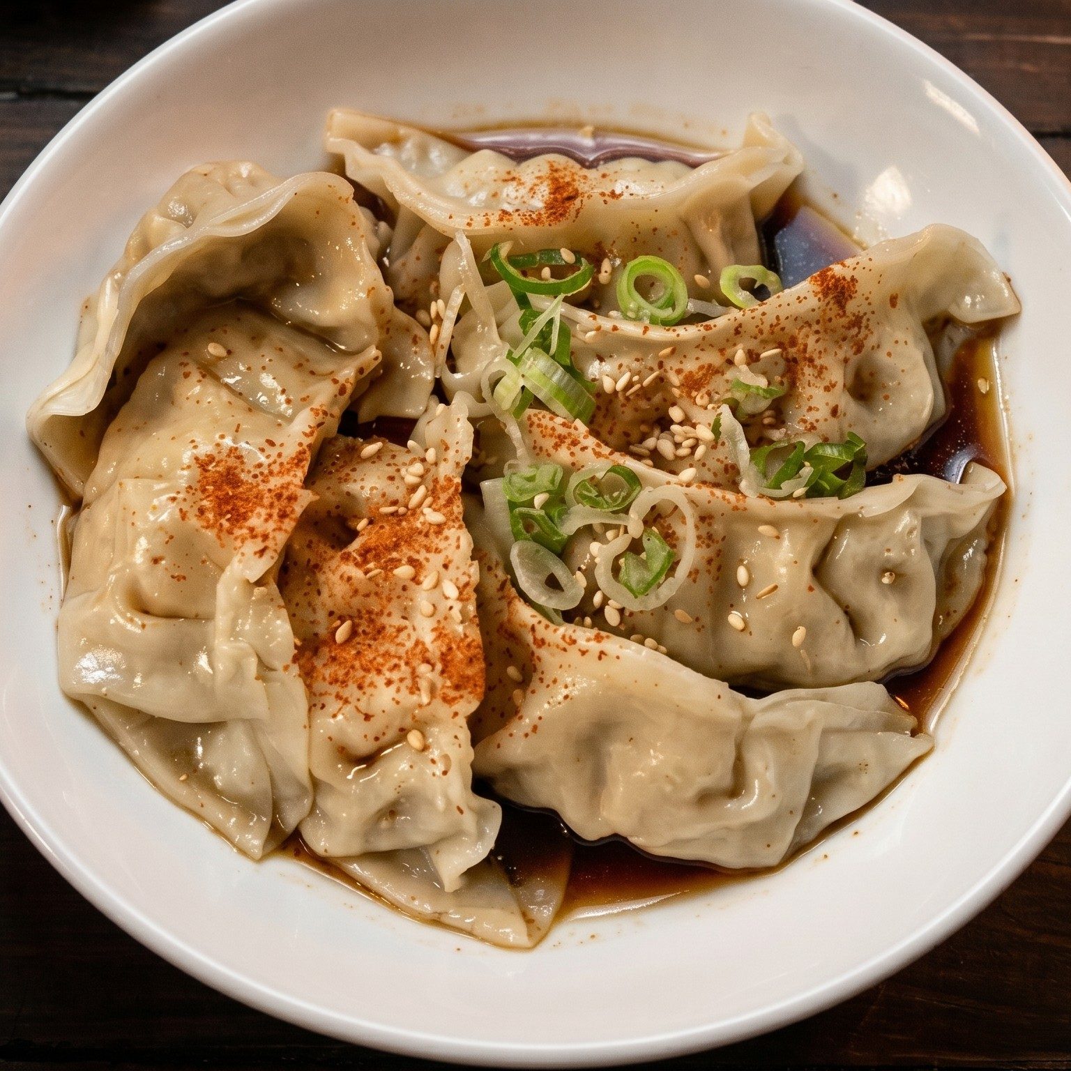 Spicy Gyoza.