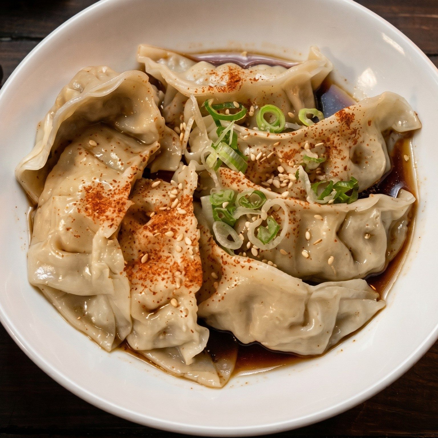Pork Gyoza.